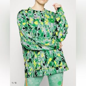 ADIDAS BY STELLA MCCARTNEY FLORAL PRINT SWEATSHIRT Size S (=Large)